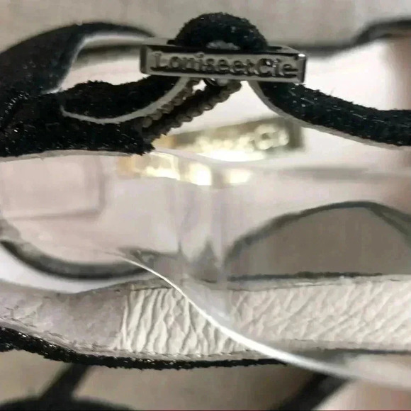 Louise at Cie Heels Ankle Strap Sandals Fringe Stiletto Heel - Picture 7 of 10